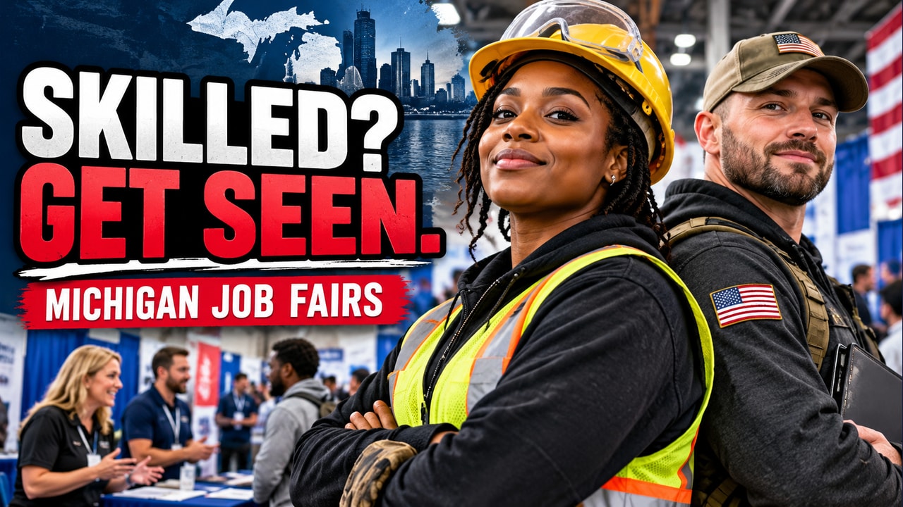 Illustrated cover for What Makes Career Fairs Unique In Detroit Michigan